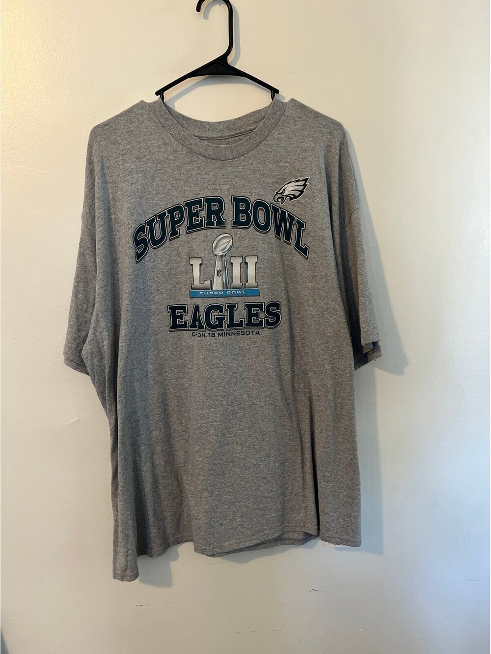 Philadelphia Eagles 2018 Super Bowl Shirt 2XL